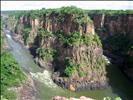The Zambezi River Flows
